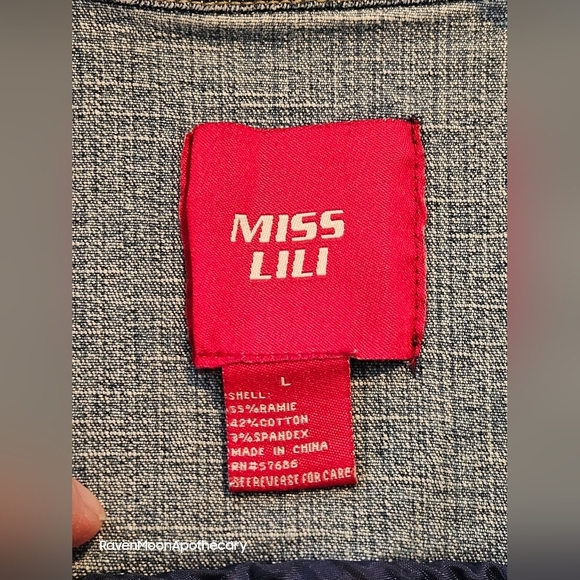 Miss Lil Crop Jacket Large - Picture 4 of 7
